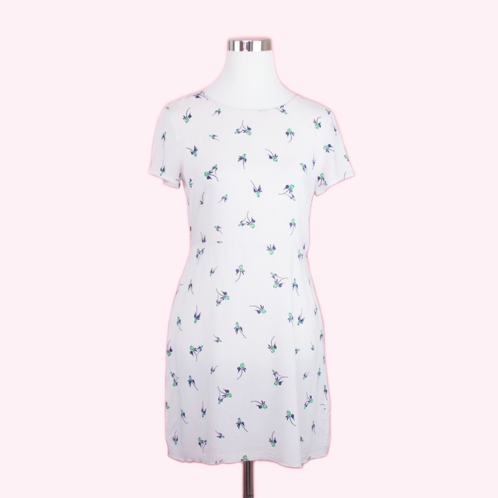 Free People Pink Floral Mini Dress